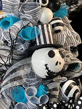 Load image into Gallery viewer, Black and White Christmas Halloween Swag