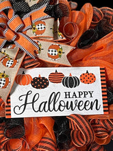 Load image into Gallery viewer, Happy Halloween Wreath
