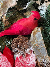 Load image into Gallery viewer, Cardinal Christmas Swag