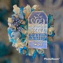 Load image into Gallery viewer, Sea Sun Sand Wreath