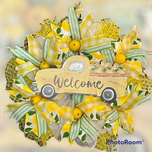 Load image into Gallery viewer, Welcome Wreath Lemons