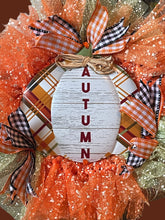 Load image into Gallery viewer, Autumn Tulle Wreath