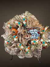 Load image into Gallery viewer, Welcome Fall Wreath