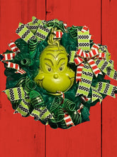 Load image into Gallery viewer, The Green Monster Christmas Wreath