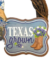 Load image into Gallery viewer, Texas Grown Grapevine Wreath