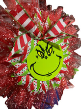 Load image into Gallery viewer, Christmas Wreath Red Tulle