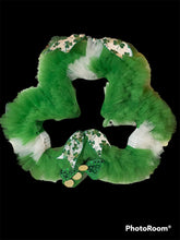 Load image into Gallery viewer, St Patrick’s Shamrock Wreath