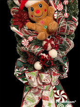 Load image into Gallery viewer, GingerBread Girl and Boy Candy Christmas Swag