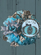 Load image into Gallery viewer, Hello Fall Wreath, Autumn Decor, Fall Wreath