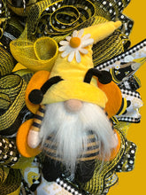 Load image into Gallery viewer, Gnome Bee Wreath