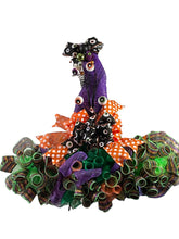 Load image into Gallery viewer, Spooky Eyes Witch Hat Wreath