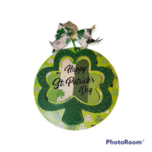 Load image into Gallery viewer, St. Patrick’s Day Door Hanger