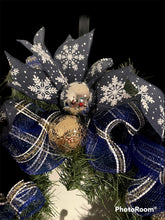 Load image into Gallery viewer, Old Man Winter Christmas Wreath