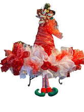Load image into Gallery viewer, Elf Christmas Hat Wreath