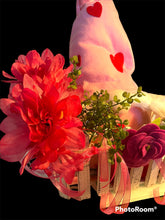Load image into Gallery viewer, Gnome Valentine Roses and Flowers