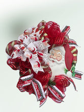Load image into Gallery viewer, Santa Merry Christmas Wreath