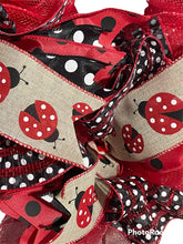 Load image into Gallery viewer, Welcome Lady Bug Wreath