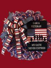 Load image into Gallery viewer, I am a Veteran Wreath