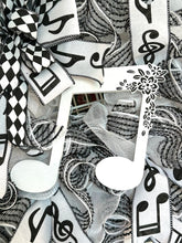 Load image into Gallery viewer, Musical Musician Wreath Music Decor Musician Gift