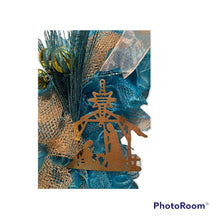 Load image into Gallery viewer, Jesus Nativity Christmas Wreath