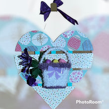Load image into Gallery viewer, Easter Heart Door Hanger