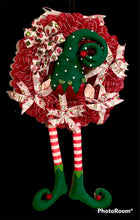 Load image into Gallery viewer, Elf Christmas Wreath