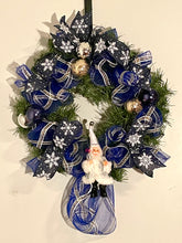 Load image into Gallery viewer, Old Man Winter Christmas Wreath