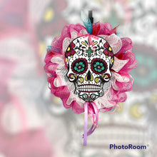 Load image into Gallery viewer, Dia De Los Muerte Skull Wreath