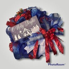 Load image into Gallery viewer, O Holy Night Christmas Wreath