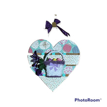 Load image into Gallery viewer, Easter Heart Door Hanger