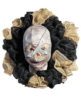 Load image into Gallery viewer, Mummy Mask Halloween Wreath