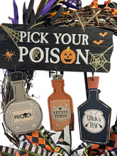 Load image into Gallery viewer, Pick Your Poison Witch Wreath