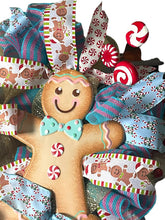 Load image into Gallery viewer, Gingerbread Christmas Wreath