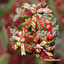 Load image into Gallery viewer, Elf Christmas Wreath