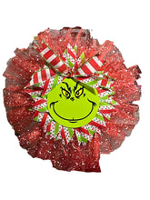 Load image into Gallery viewer, Christmas Wreath Red Tulle