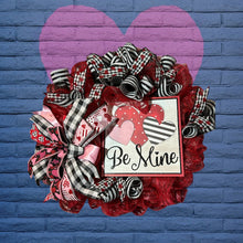 Load image into Gallery viewer, Be Mine Valentine Wreath