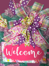 Load image into Gallery viewer, Welcome Wreath Everyday Wreath Home Decor