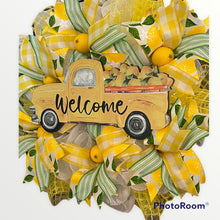 Load image into Gallery viewer, Welcome Wreath Lemons