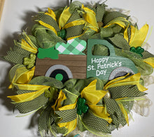 Load image into Gallery viewer, Happy St. Patrick’s Day Wreath