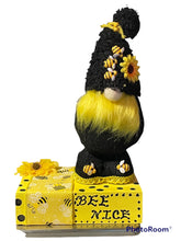 Load image into Gallery viewer, Bee Gnome Decor