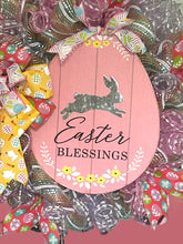 Load image into Gallery viewer, Pink Easter Blessings Wreath, Easter Wreath, Easter Decor