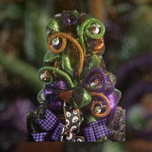 Load image into Gallery viewer, Halloween Spooky Eyes Witch Hat Wreath