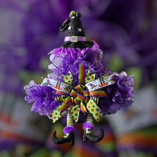 Load image into Gallery viewer, Whimsical Witch Wreath