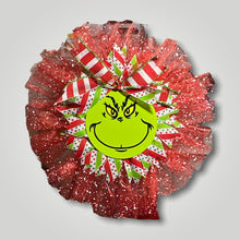 Load image into Gallery viewer, Christmas Wreath Red Tulle