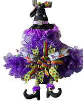 Load image into Gallery viewer, Whimsical Witch Wreath
