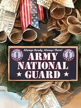 Load image into Gallery viewer, Army National Guard Wreath Military Wreath Patriotic
