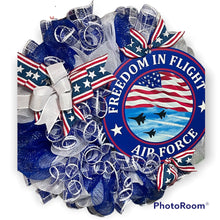 Load image into Gallery viewer, Freedom in Flight Air Force Wreath