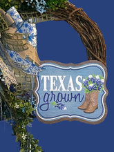Load image into Gallery viewer, Texas Grown Grapevine Wreath