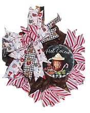 Load image into Gallery viewer, Love is Hot Cocoa Wreath, Winter Wreath, Christmas Decor