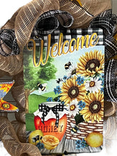 Load image into Gallery viewer, Welcome Wreath, Home Decor, Everyday Wreath
